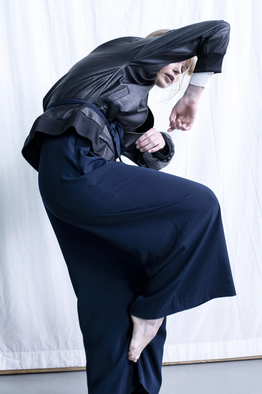 A: Jakke: Adidas Originals Turtleneck: Wolford Jumpsuit: H&M