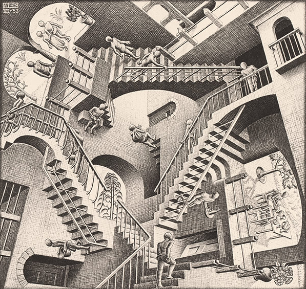 MC Escher, Relativity