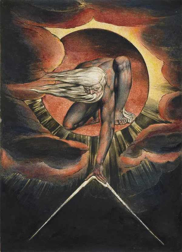 William Blake 'Europe' Plate i: Frontispiece, 'The Ancient of Days' 1827 (?) © The Whitworth, The University of Manchester
