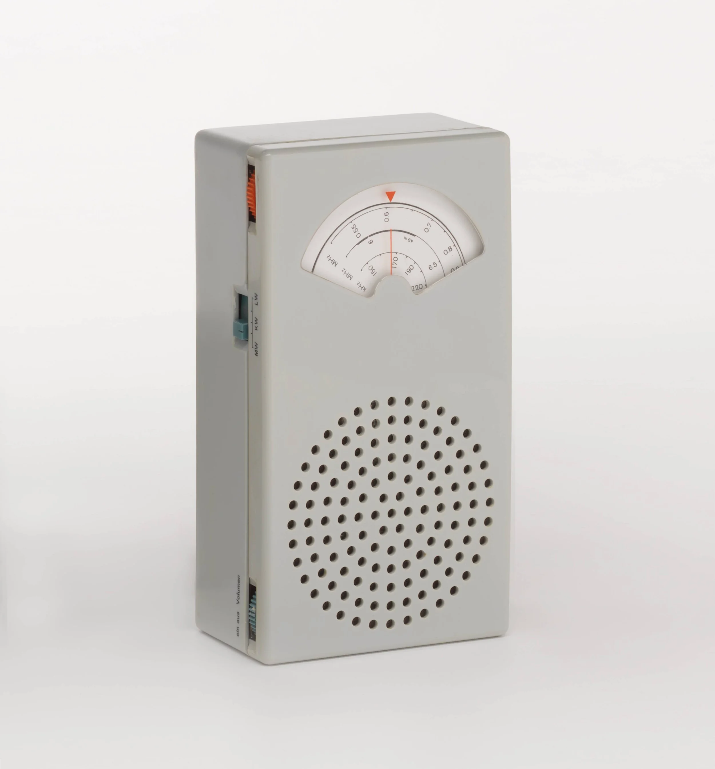 Dieter Rams , Braun T 41 long, midwave, and shortwave transistor radio , 1962