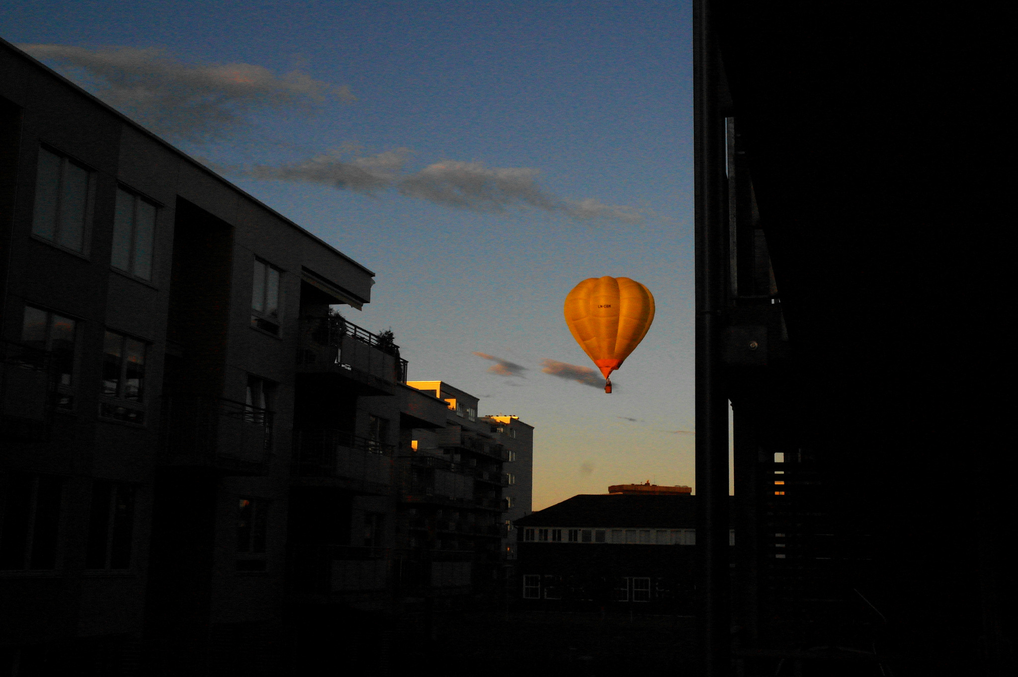  View from my balcony, Oslo. 