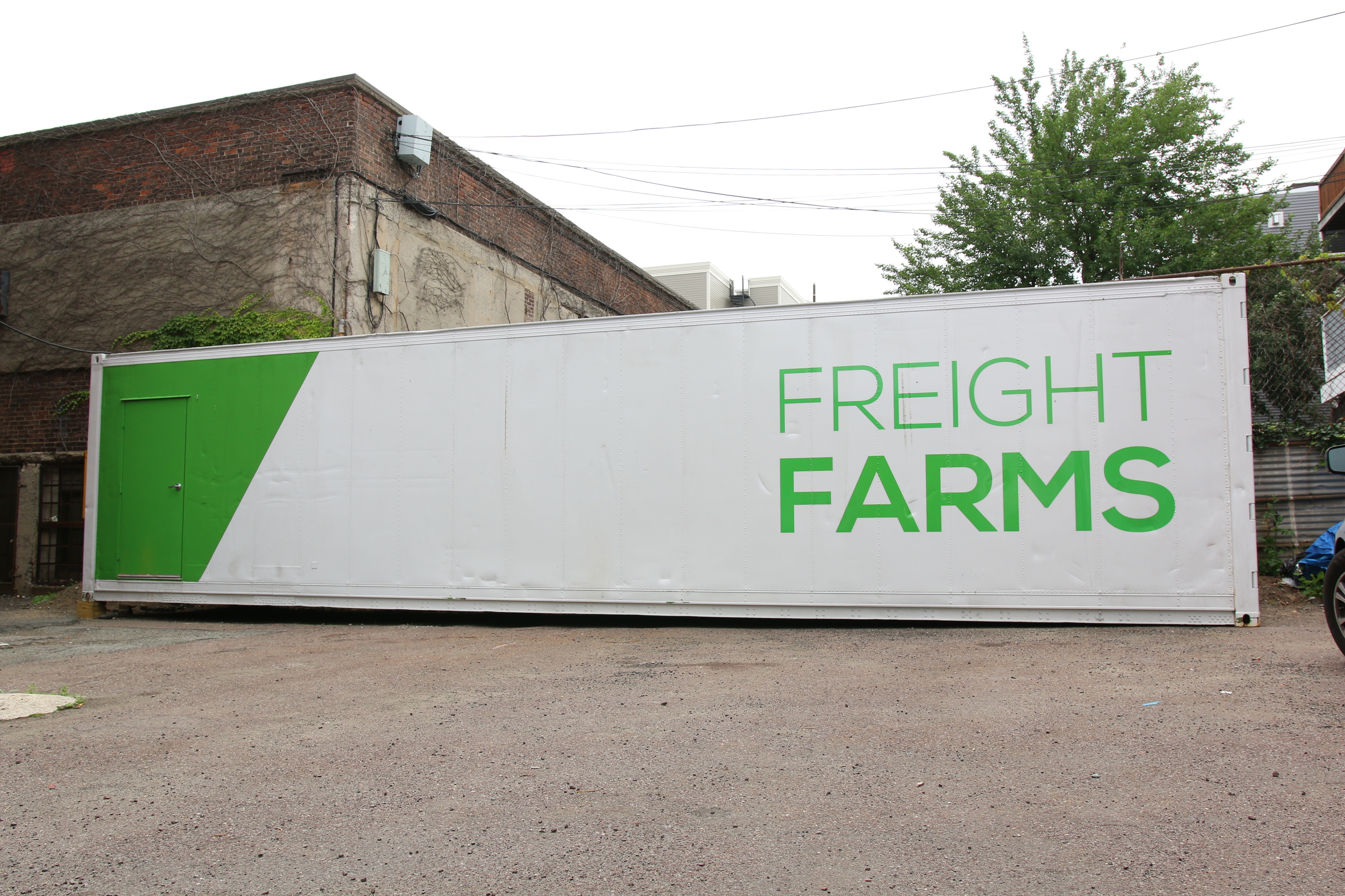 Green rights. Freight Farms. Shipping Container Farm i Farm.