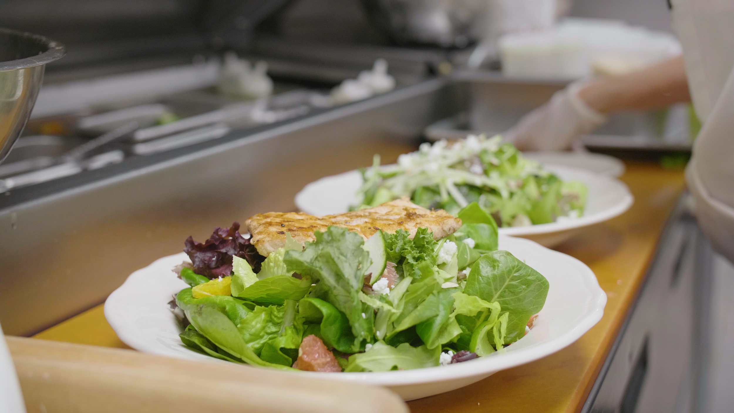 Acre in a Box Lettuce in a Salad at Relish