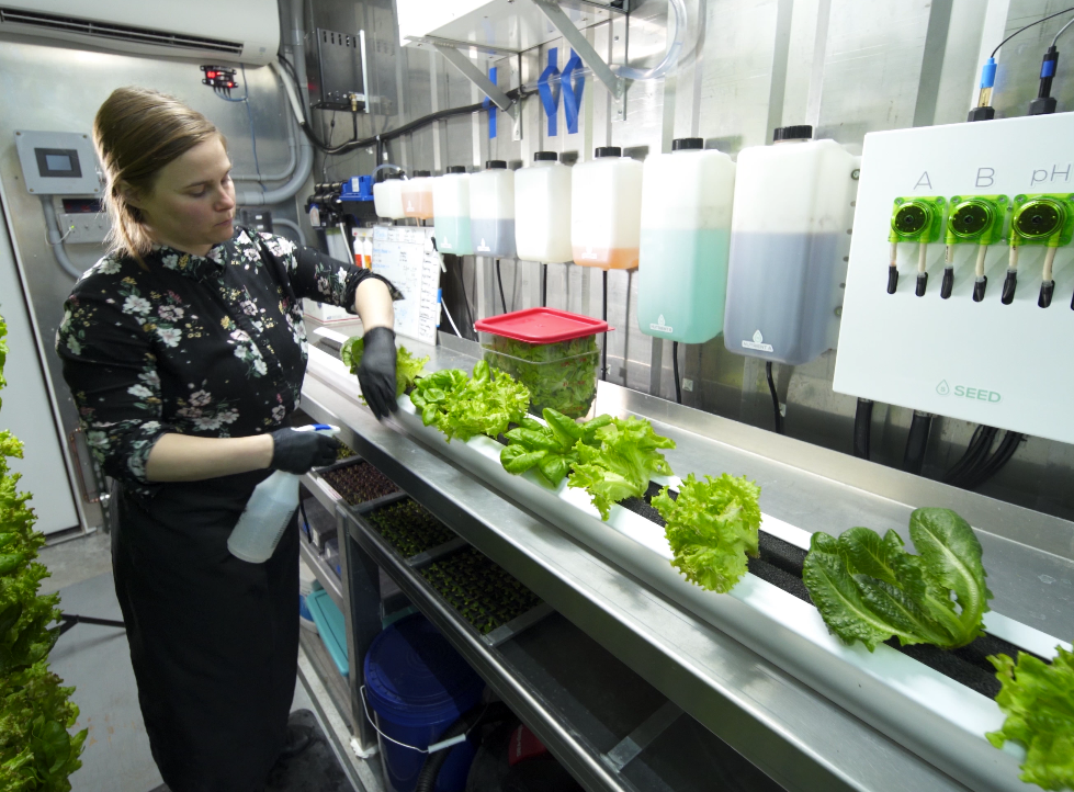  Thanks to the farm, we’re able to educate students on sustainability as it relates to food production, food waste and the power of green initiatives on campus and in our daily lives. 