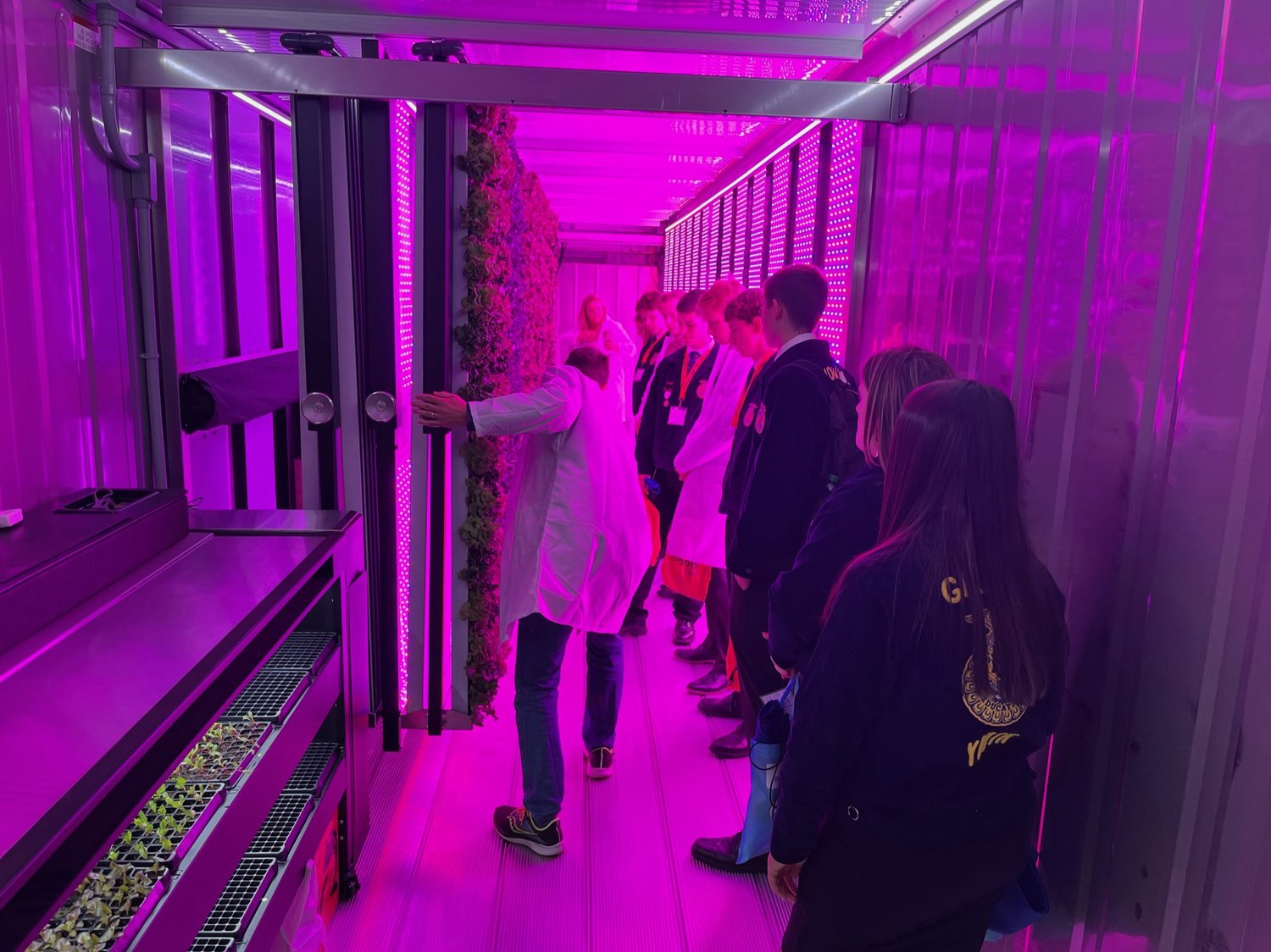 Freight Farms works with FFA chapters to create immersive agriculture programs.