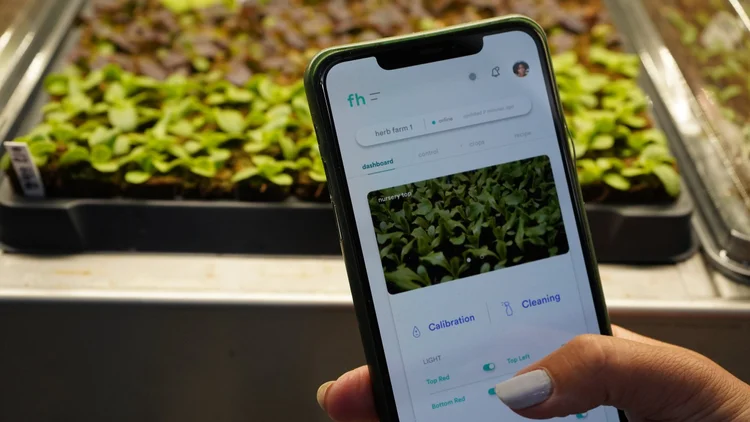 STEM Agriculture Technology Phone App