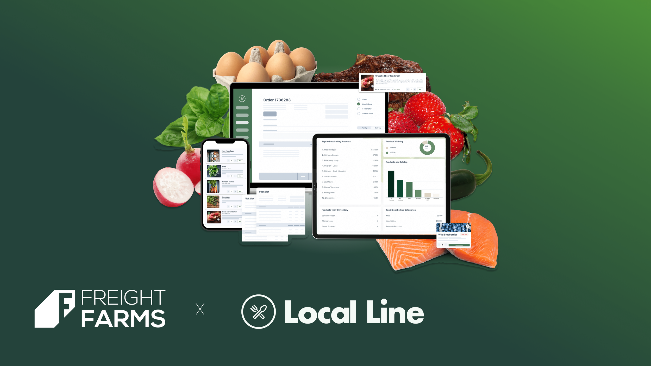 Freight Farms Partners With Local Line to Support Farm Businesses and the Growth of the Local Food Industry