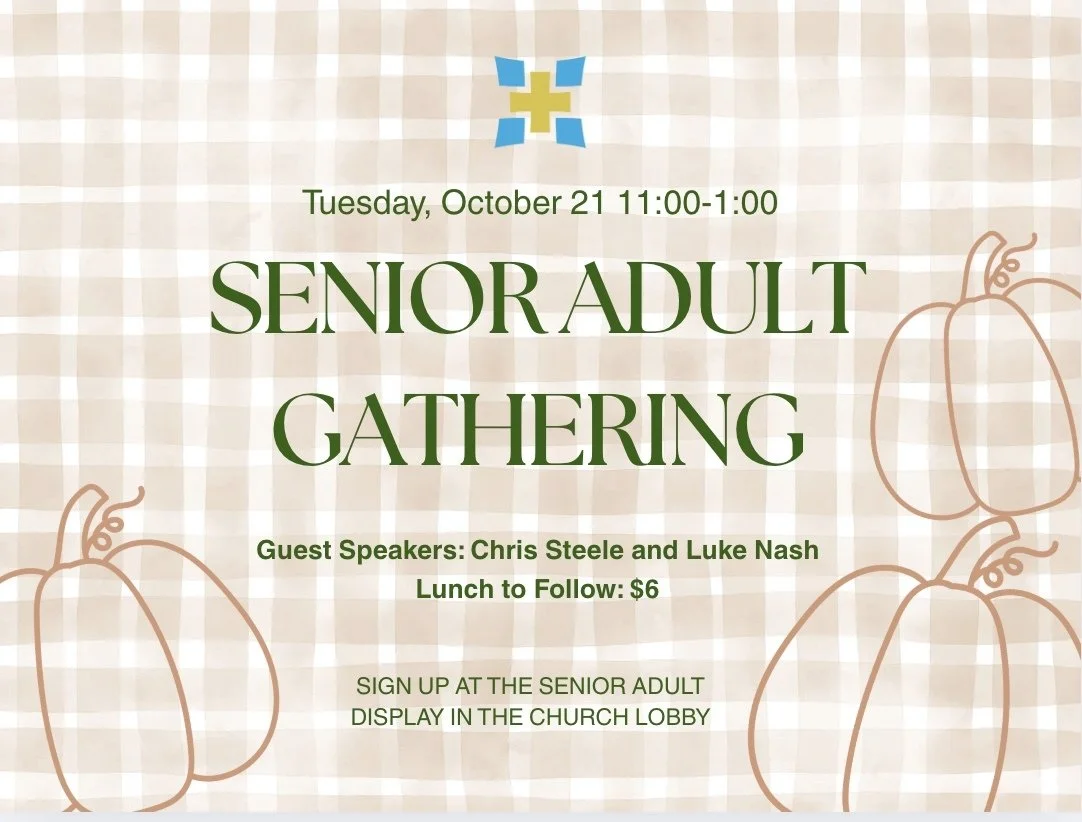 Senior Adult Gathering - October