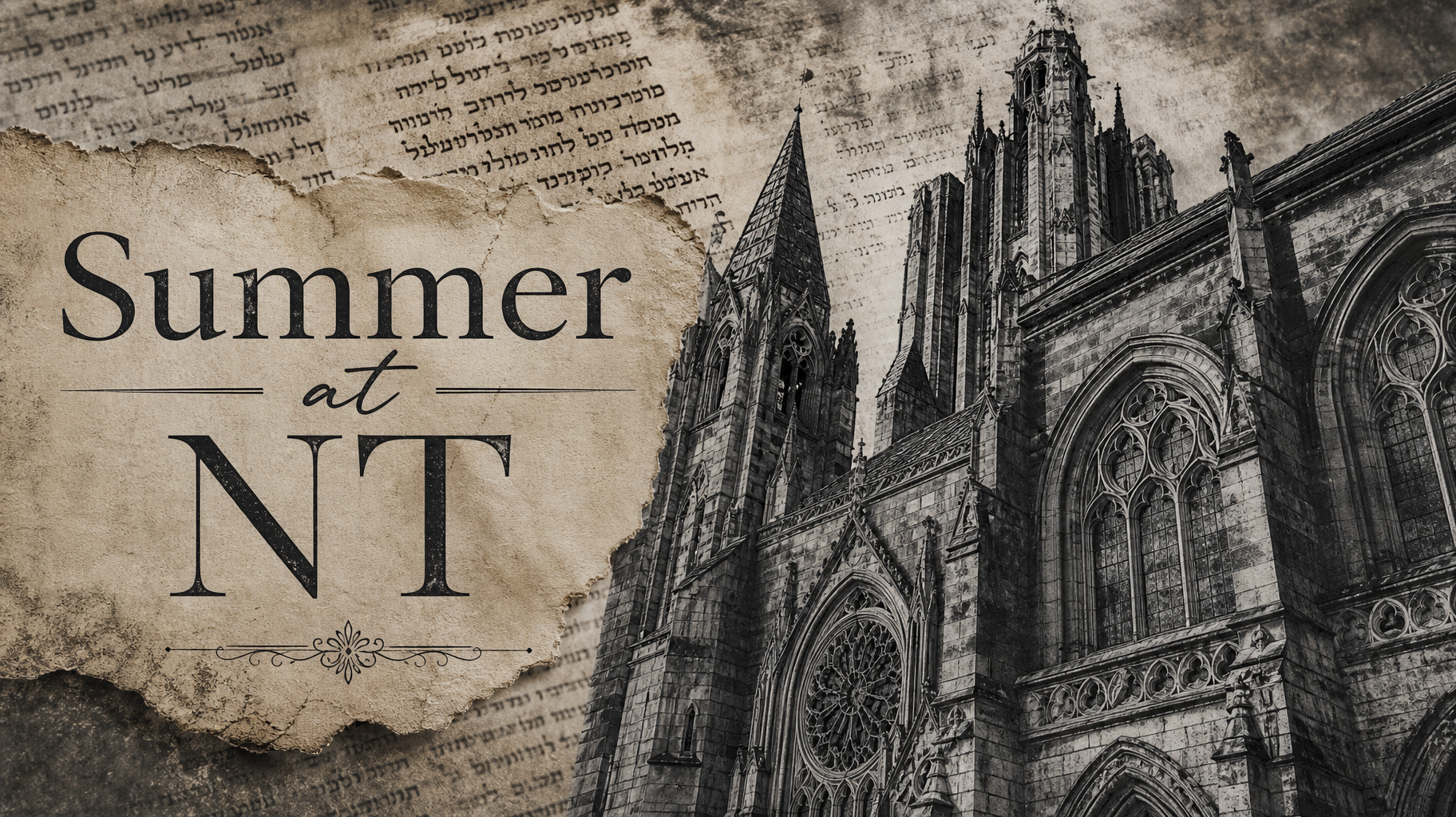 Summer at NT I May 17 - June 7