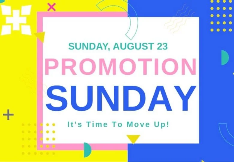 Promotion Sunday