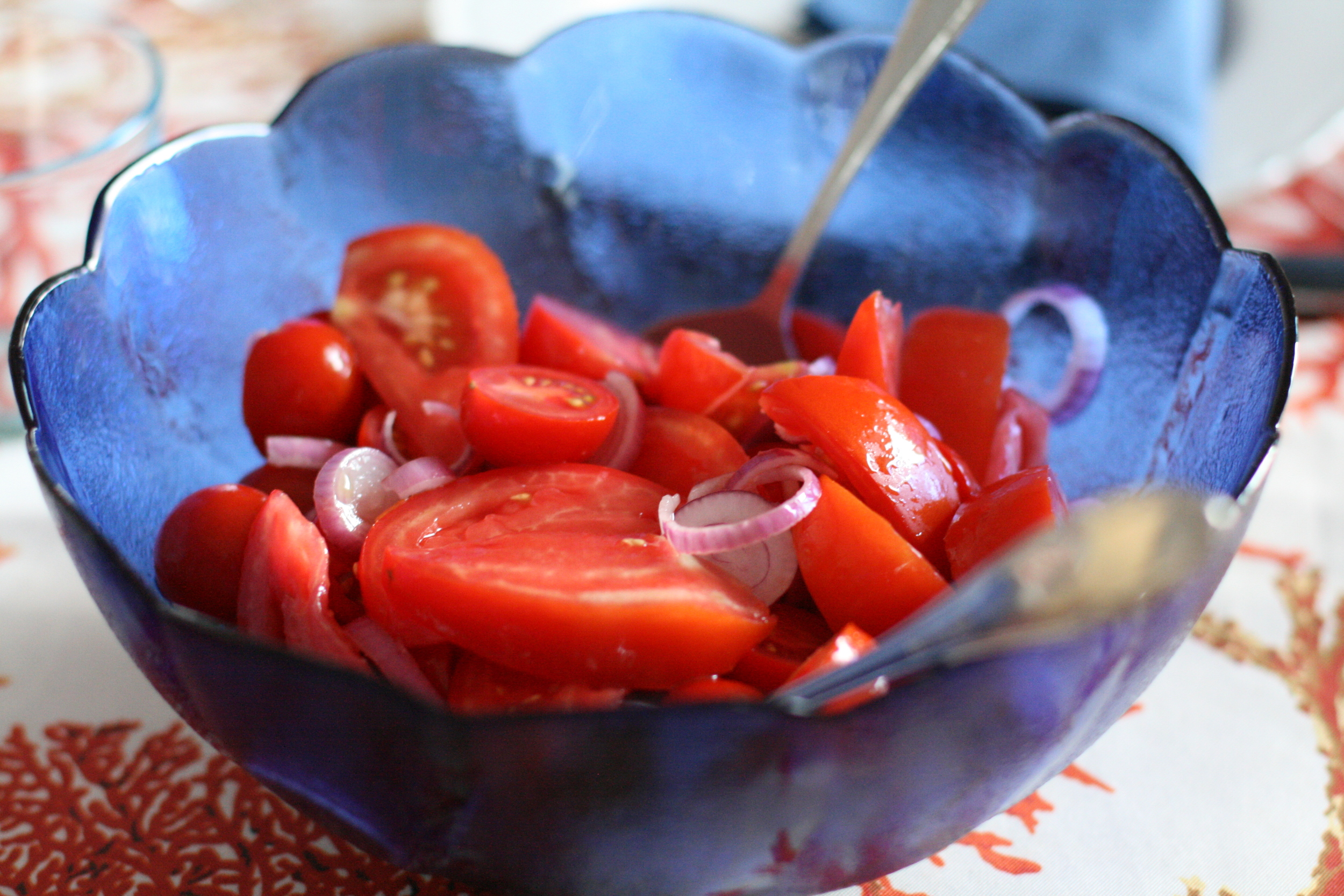 Pomodori con cipolla di Tropea