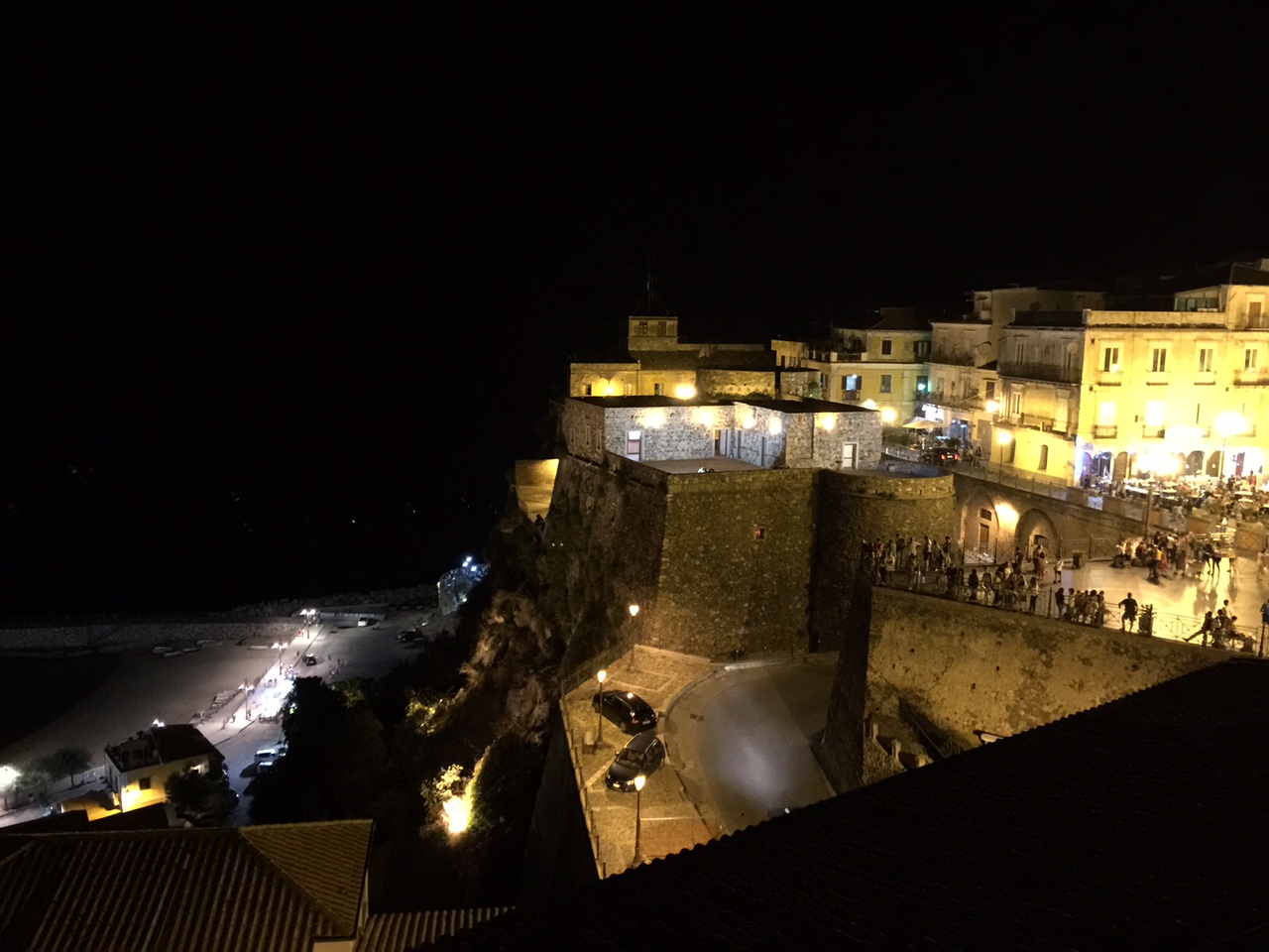 View by Night from the Dependance