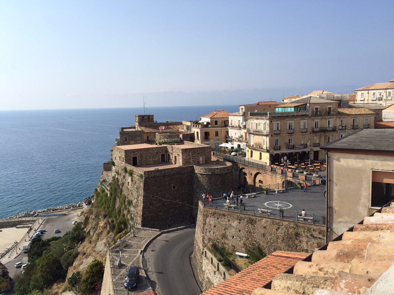 View of the castello