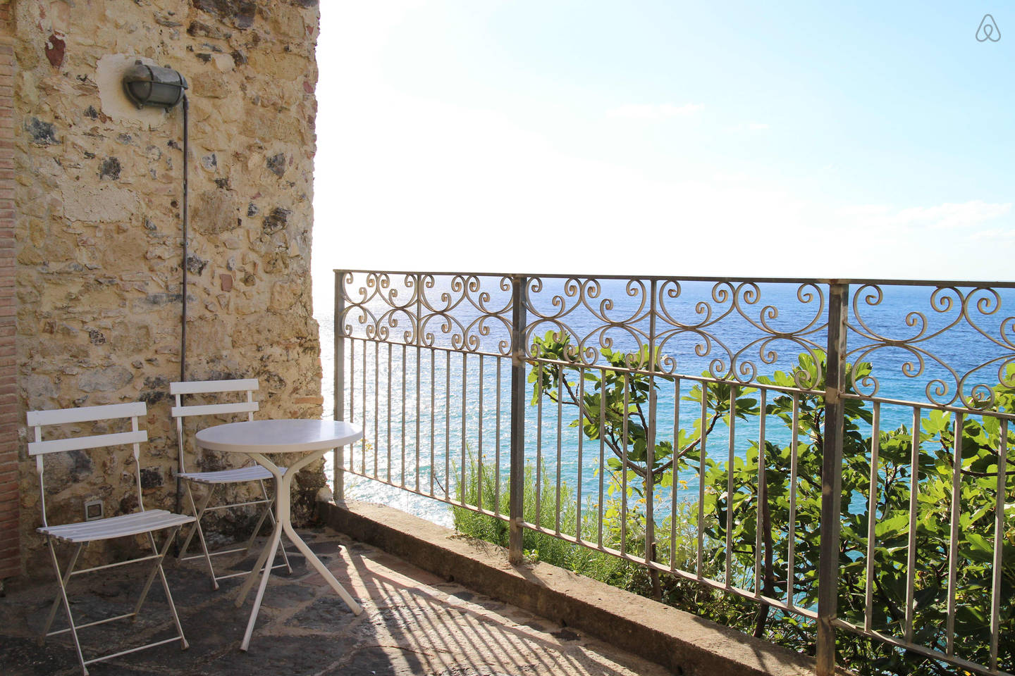 private garden terrace