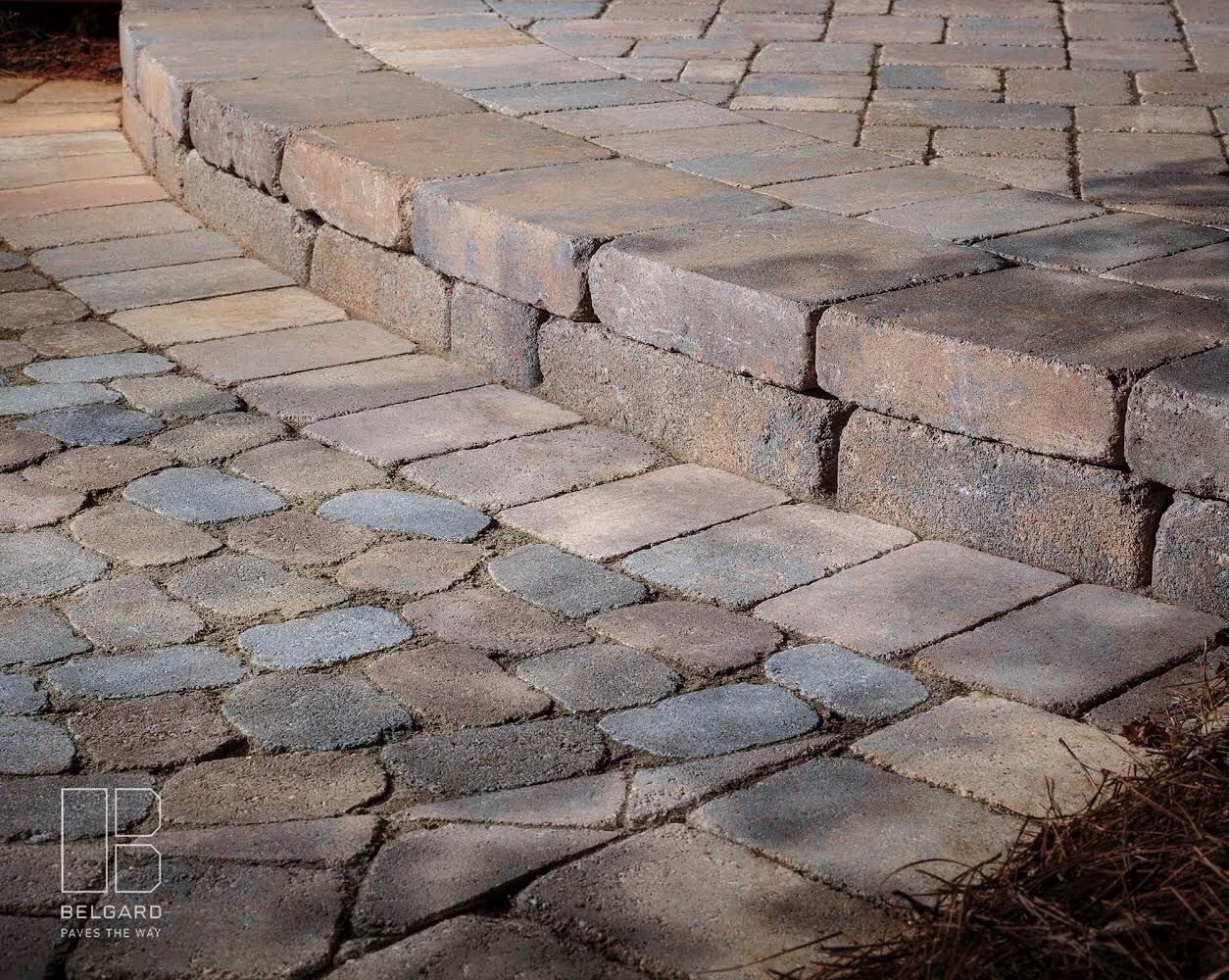 Castlemanor Step w Dublin and Belgian Cobble