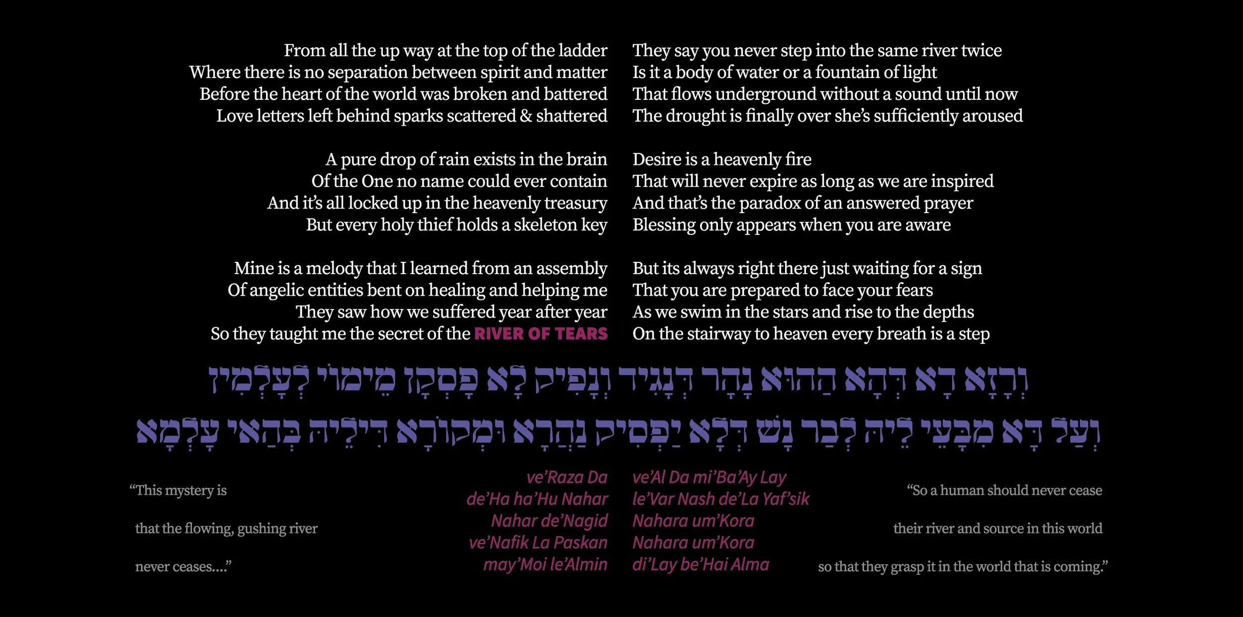 River of Tears (Nahar)