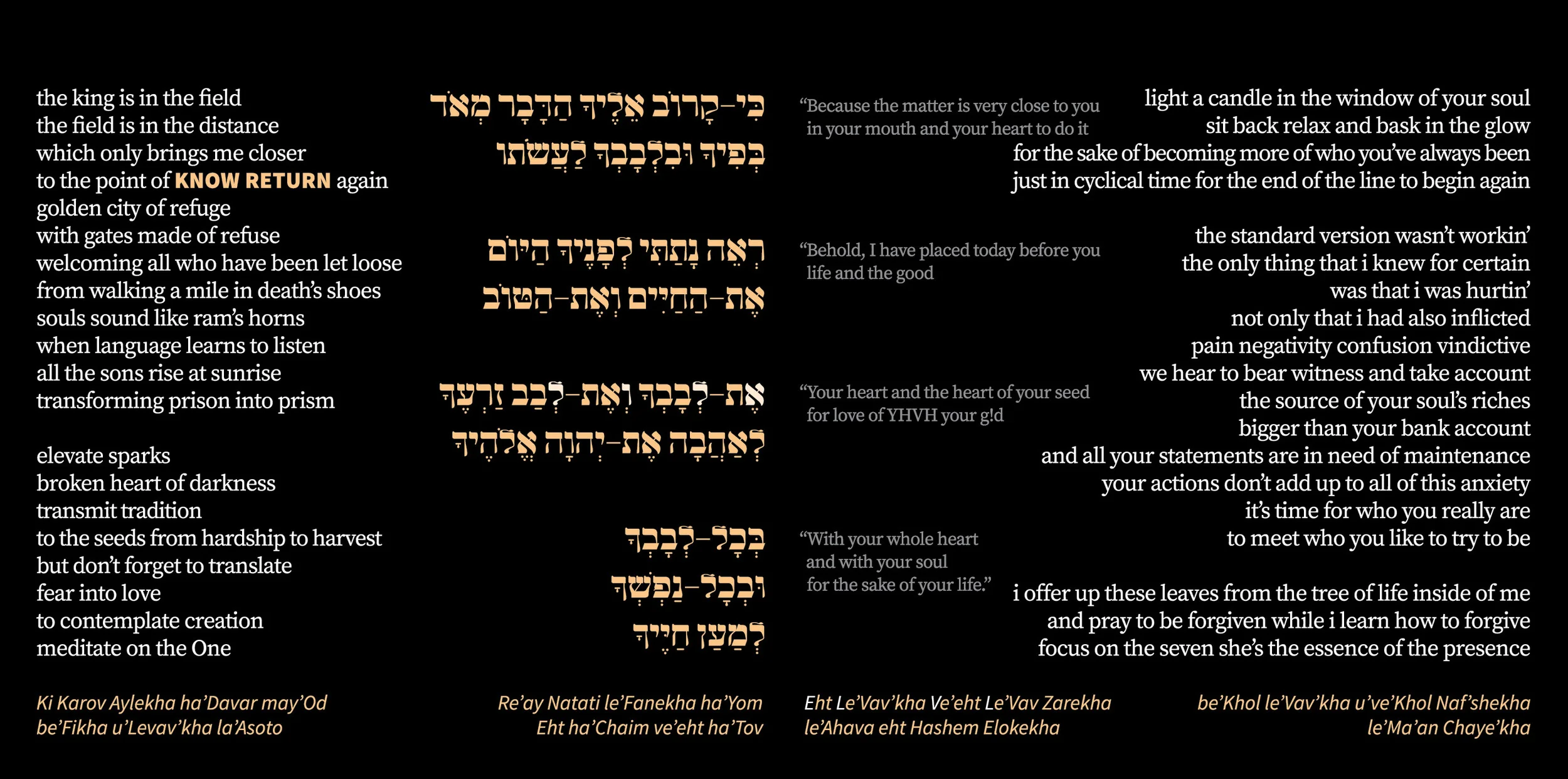 Know Return (E.L.U.L.)