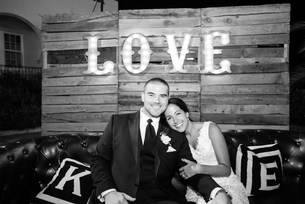 Kim + Eric on Style Me Pretty