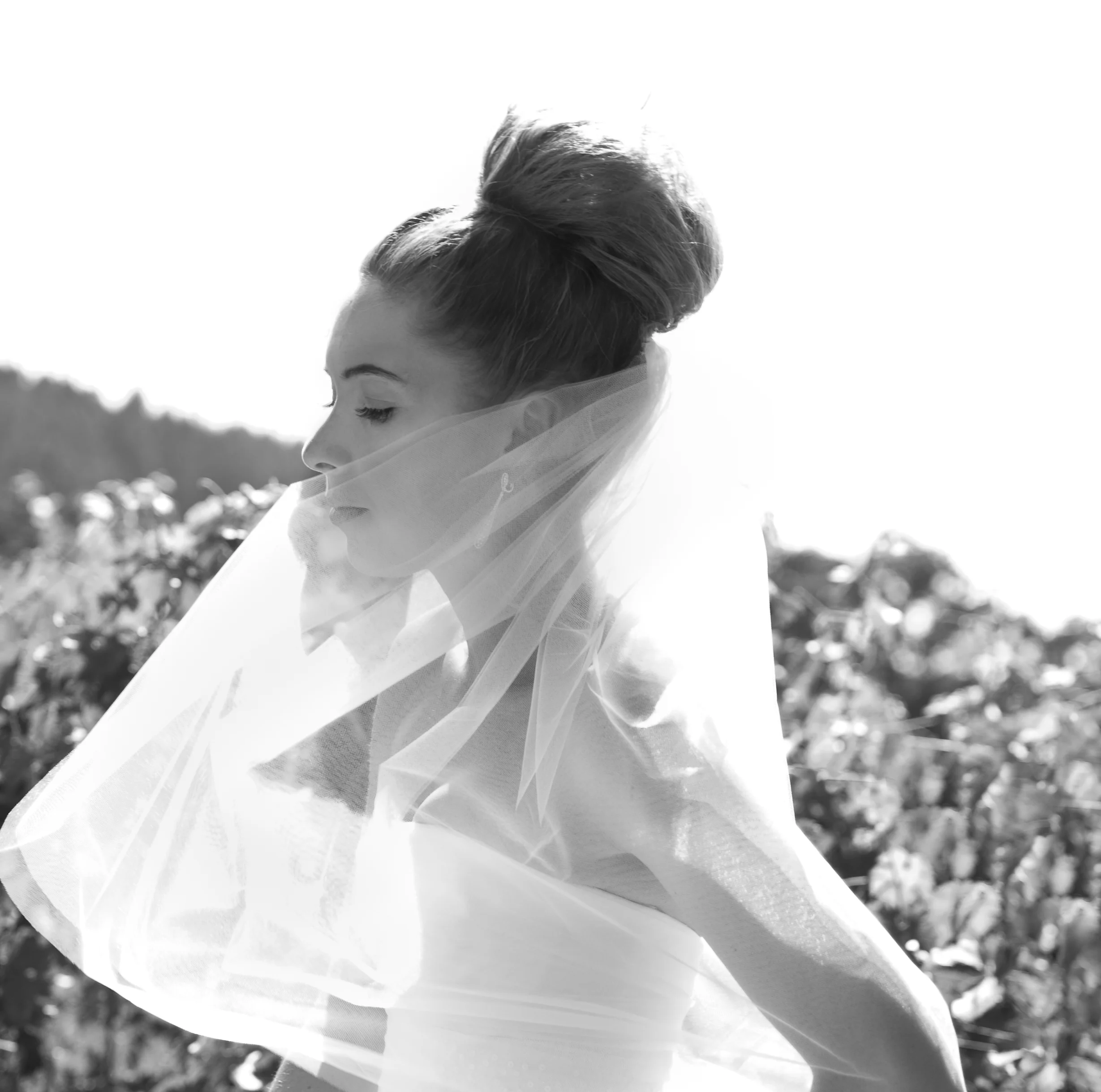 Karina + Mark on Vera Wang