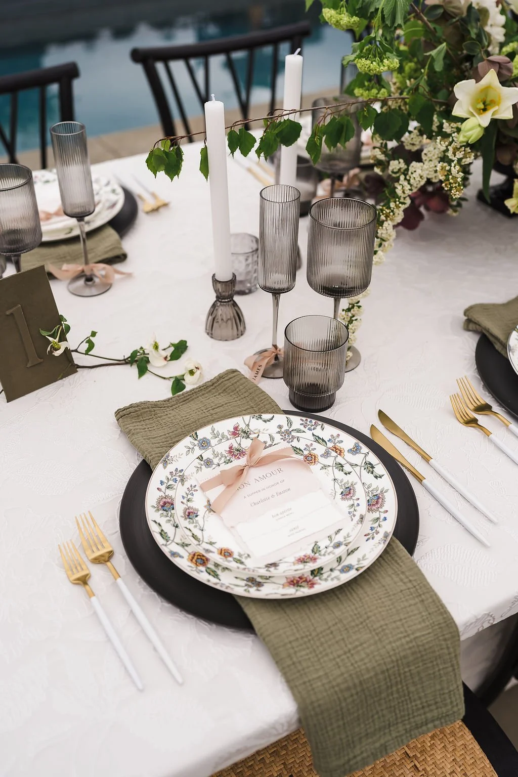 Vineyard Ranch Wedding Outdoor Dinner – Napa Valley | L’Relyea Events