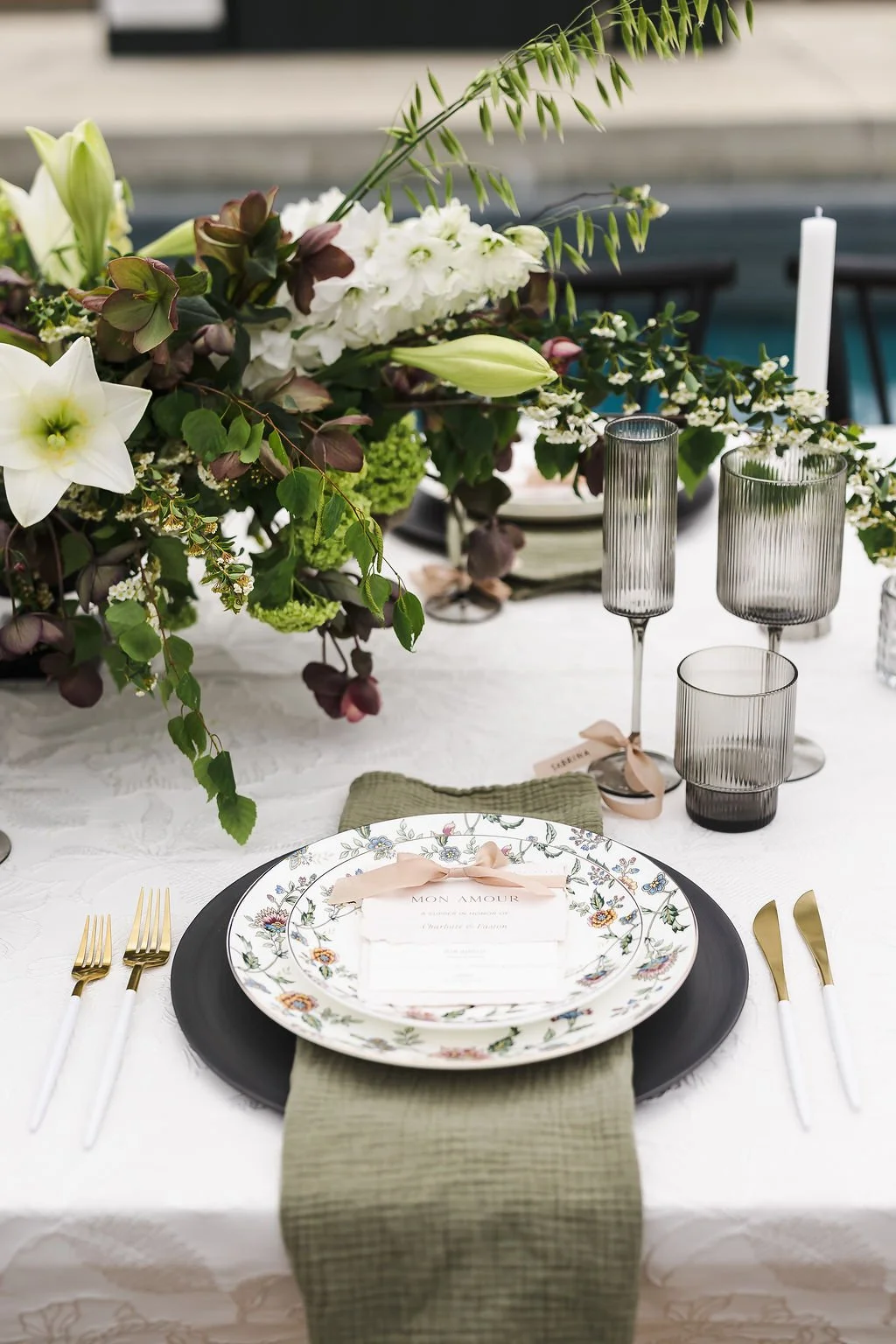 Vineyard Ranch Wedding Outdoor Dinner – Napa Valley | L’Relyea Events