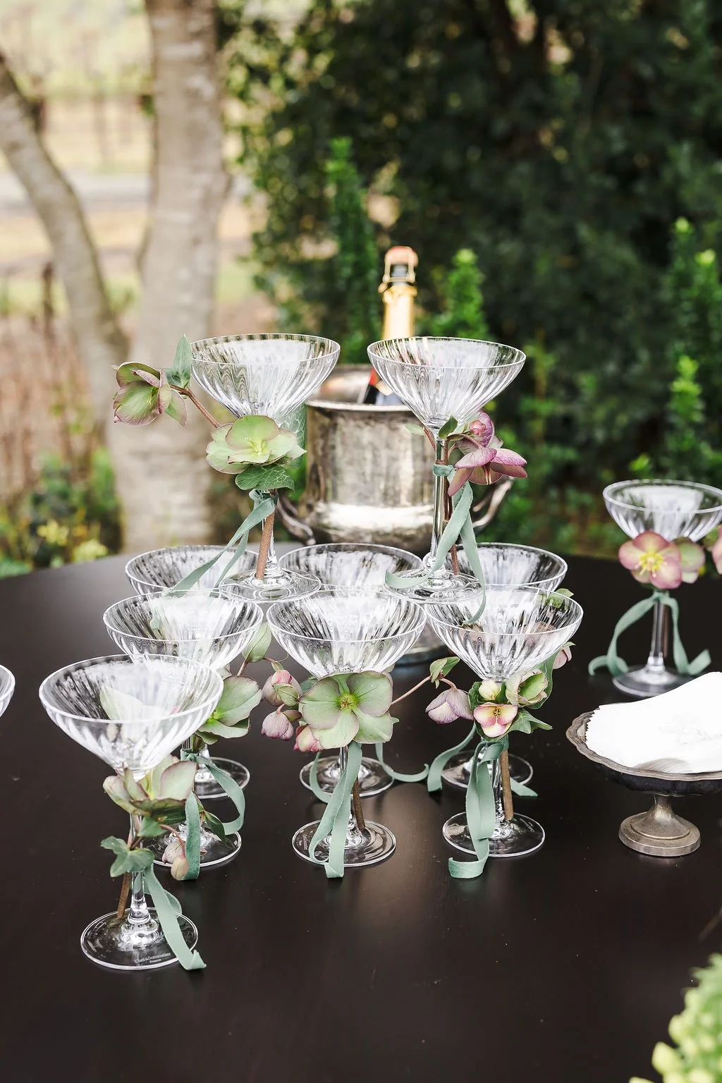 Vineyard Ranch Wedding Welcome Drinks– Napa Valley | L’Relyea Events