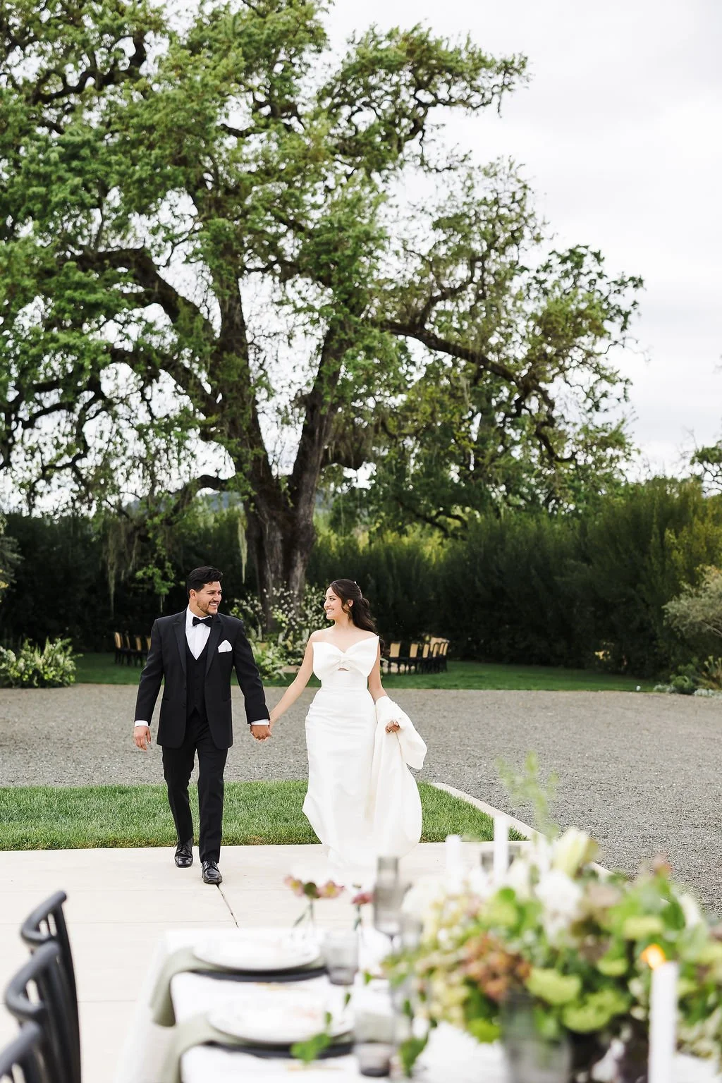 Vineyard Ranch Wedding Outdoor Dinner – Napa Valley | L’Relyea Events