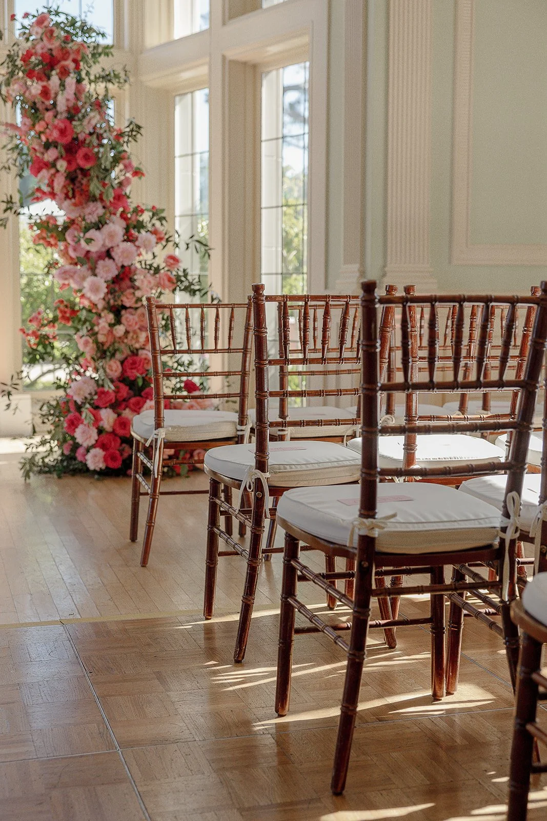 Indoor Ceremony | Kohl Mansion Bay Area Wedding by L'Relyea Events