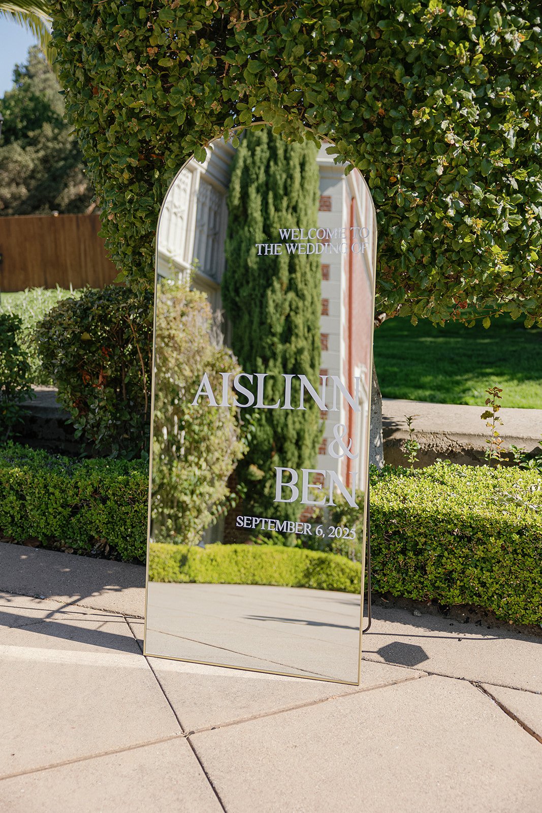 Welcome Wedding Sign | Kohl Mansion Bay Area Wedding by L'Relyea Events