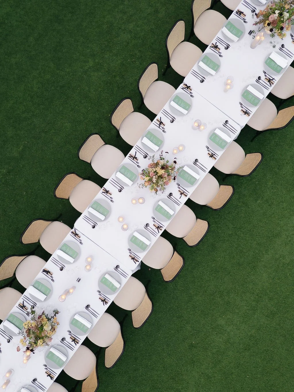 Outdoor Wedding Reception at Estate Yountville – L’Relyea Events