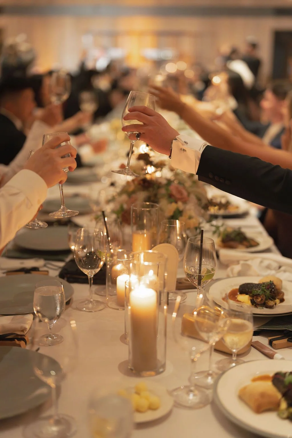 Candlelit Wedding Reception – Estate Yountville Napa Valley