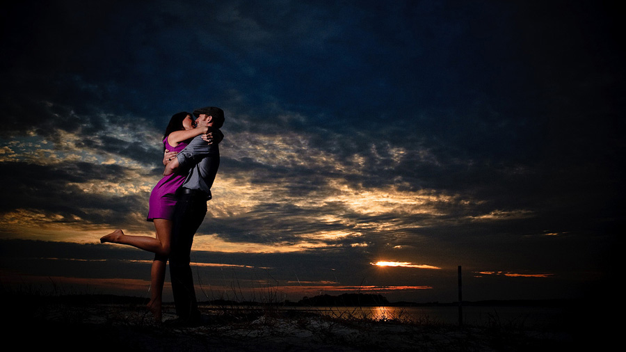 Tybee Island Engagement Photographer - Sunset