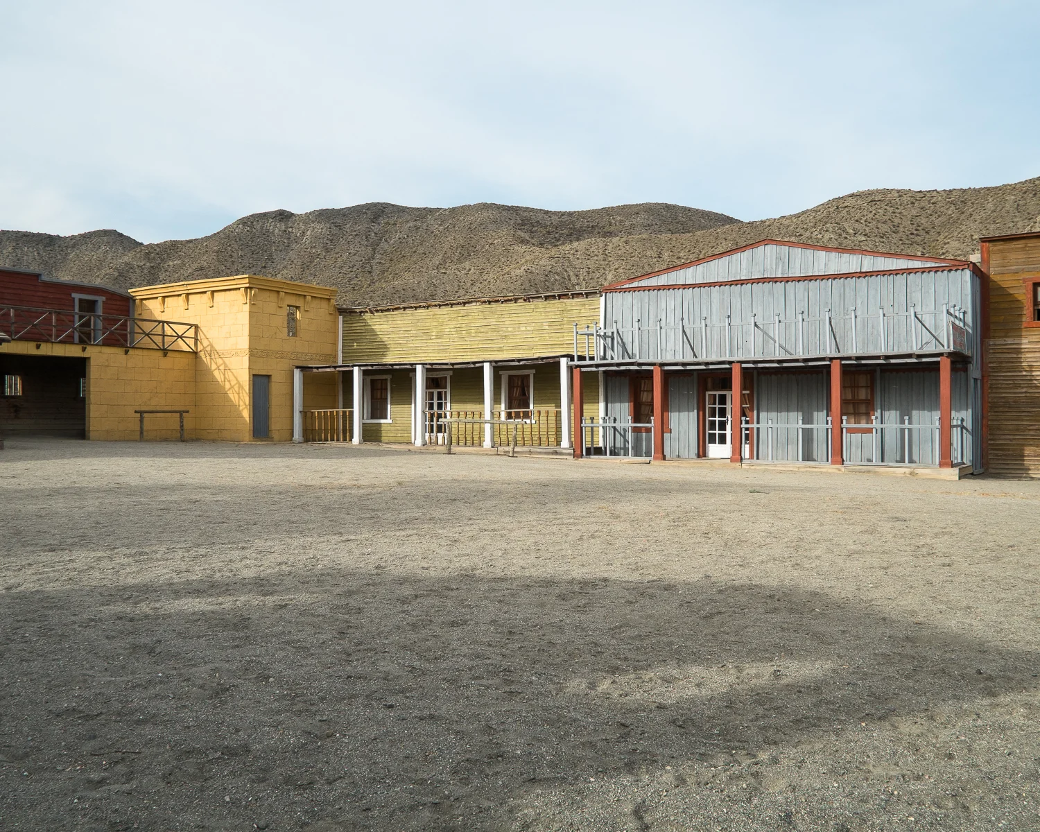 Fact and Fiction: Imaging the West is set in the Almeria province of southern Spain. This desert region often served as a substitute for the American West in "Spaghetti Western" cinema that emerged in Europe in the mid 1960’s. Three former film studios remain in the Tabernas Desert. In addition to photographing these sets and various locations used for films across Almeria, I went into bars, brothels, and beyond making photographs evocative of a modern-day western. The photographs challenge a viewer’s ability to discern the boundaries between fact and fiction. 2012 - 2013