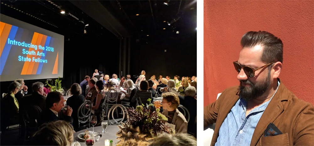 South Arts Award Ceremony, Contemporary Art Center, New Orleans, LA, April, 2018.