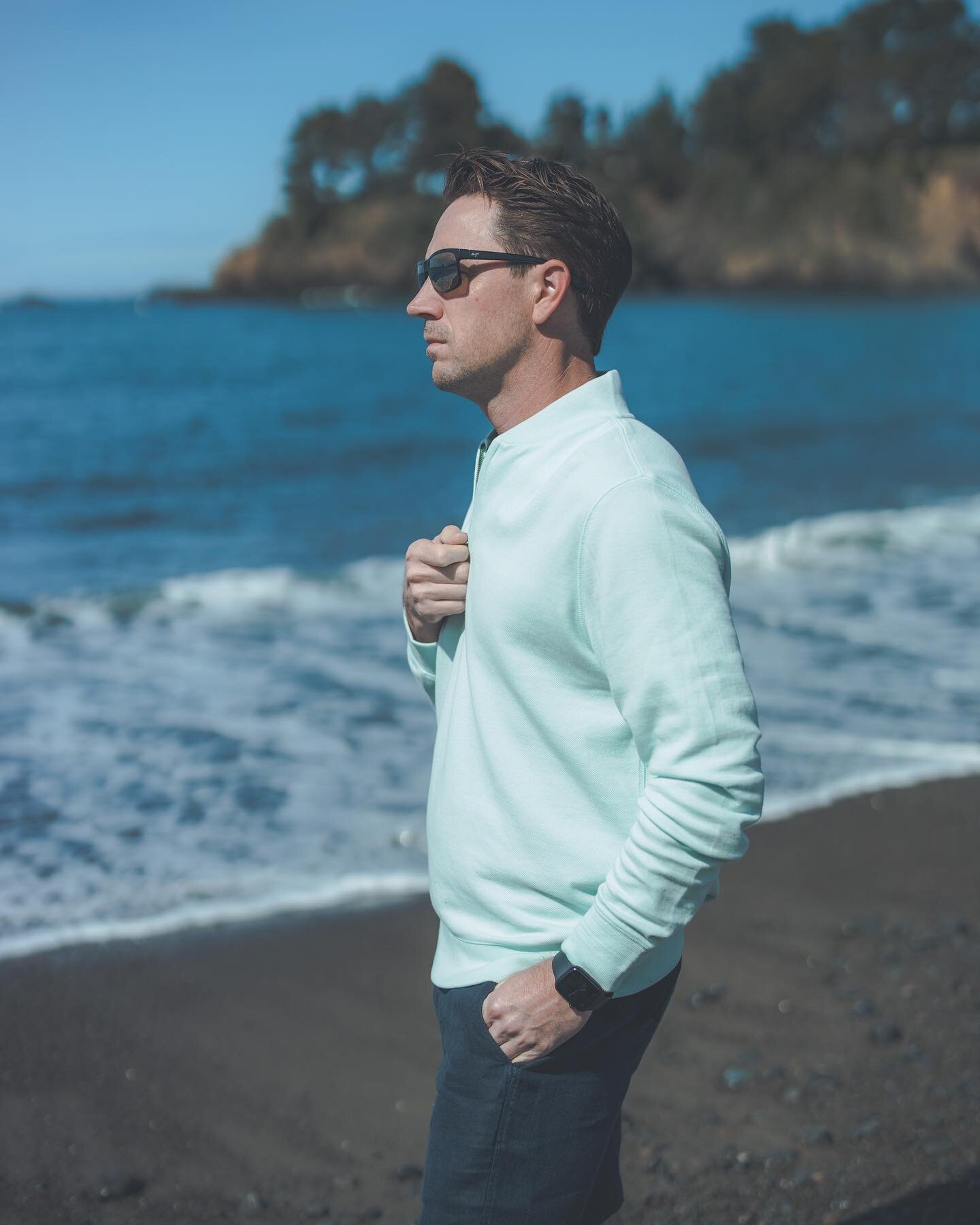 Strolling along the backshore, @stephenchollet dons attire perfect for both high and low tide. The dreamy colors and utter comfort of these pieces from @billy_reid make them ideal replacements for the typical jeans-and-tee ensemble while vacationing 
