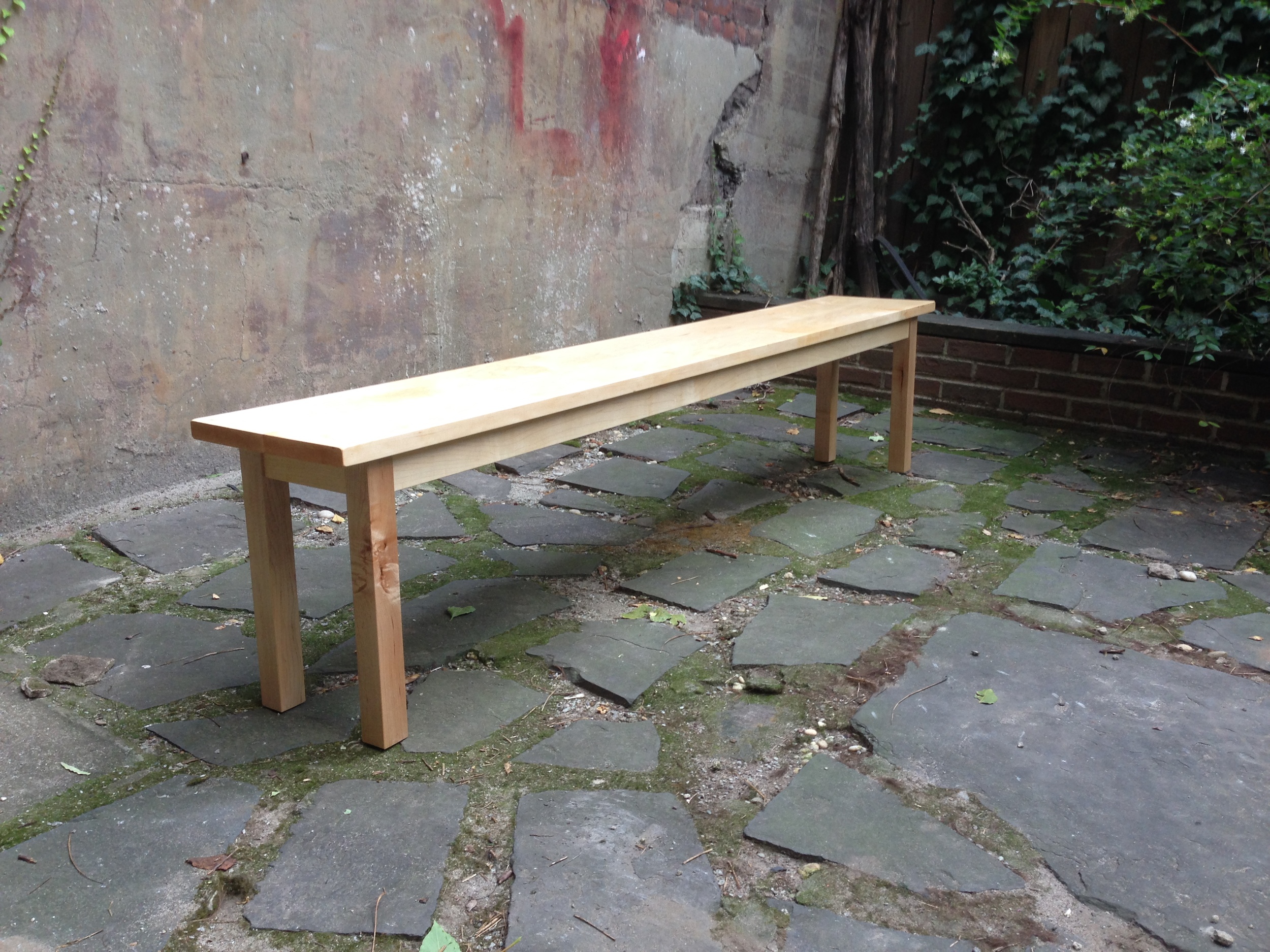 Maple bench