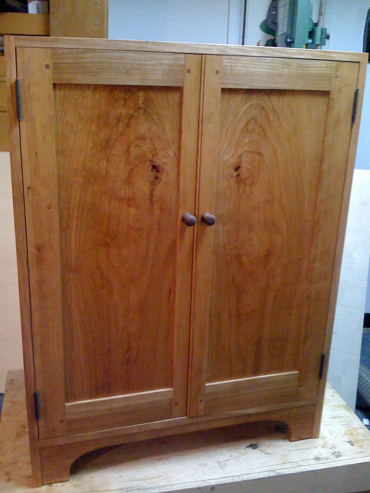 Cherry Liquor Cabinet