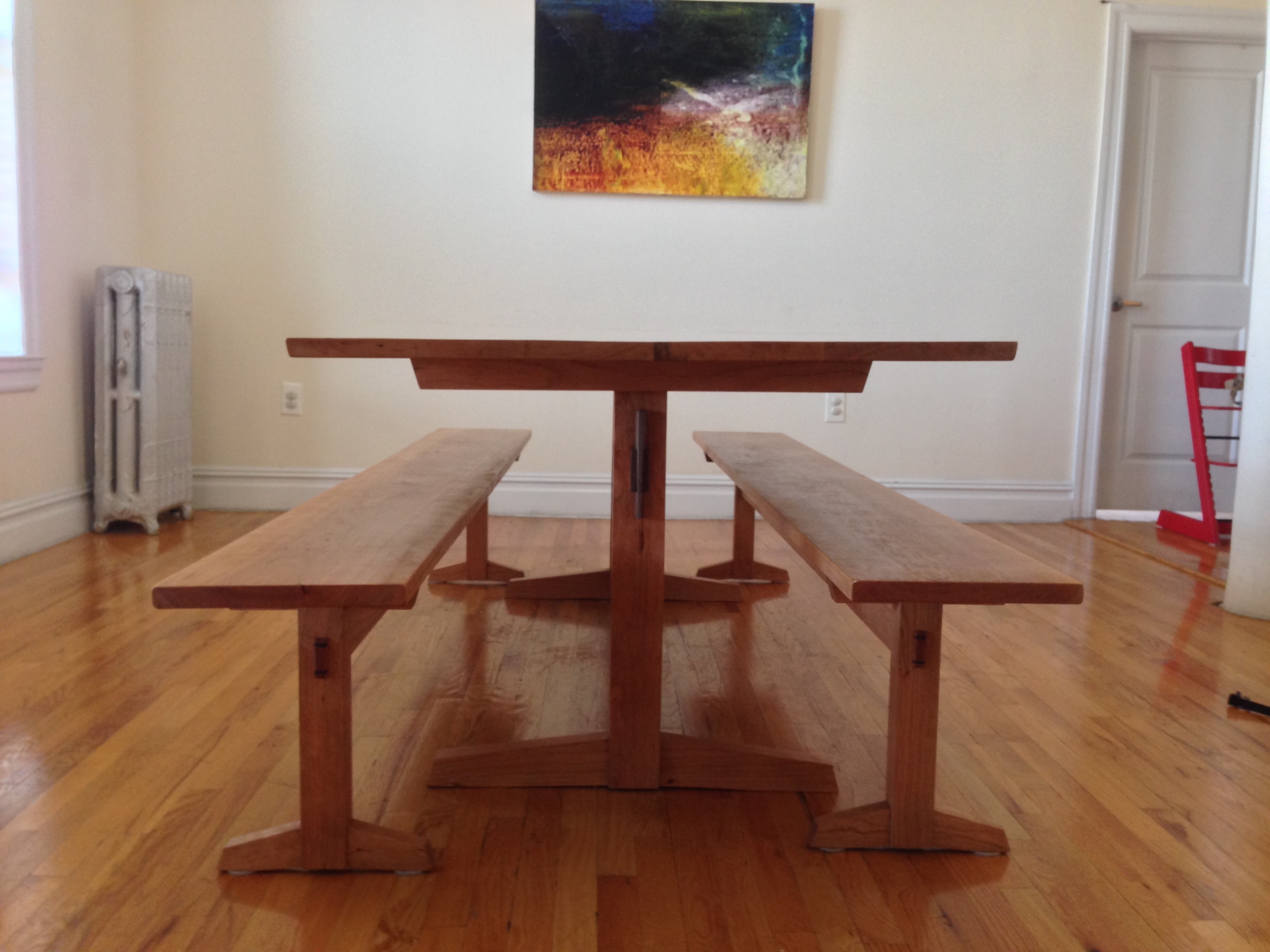 Trestle Table and Benches