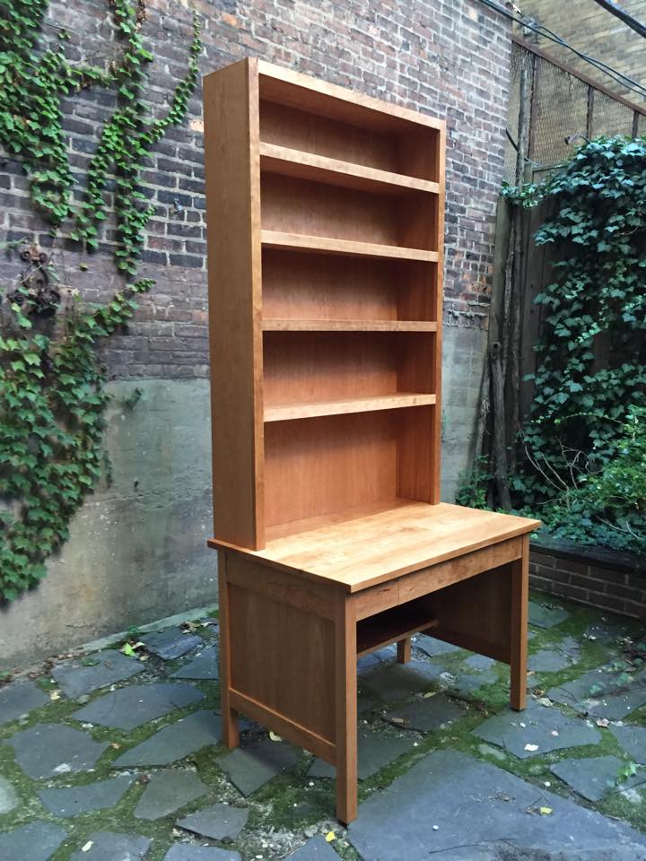 Desk and Shelves