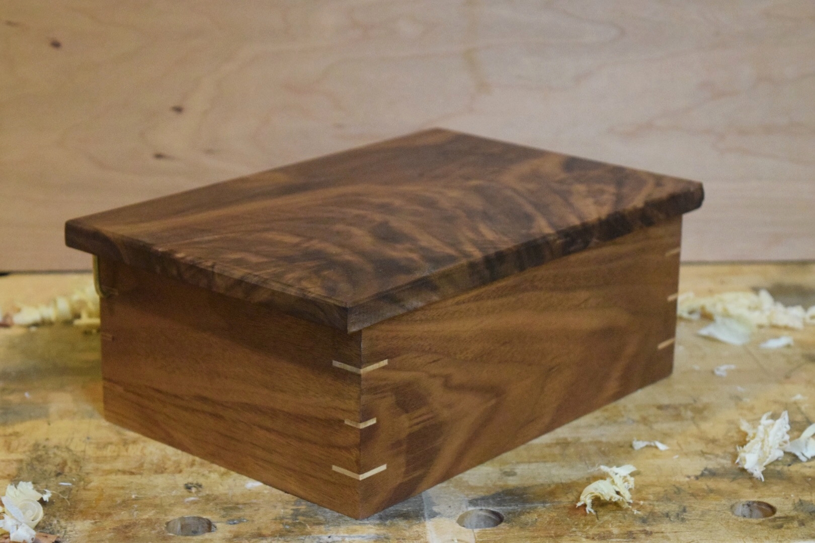 Walnut Jewelry Box