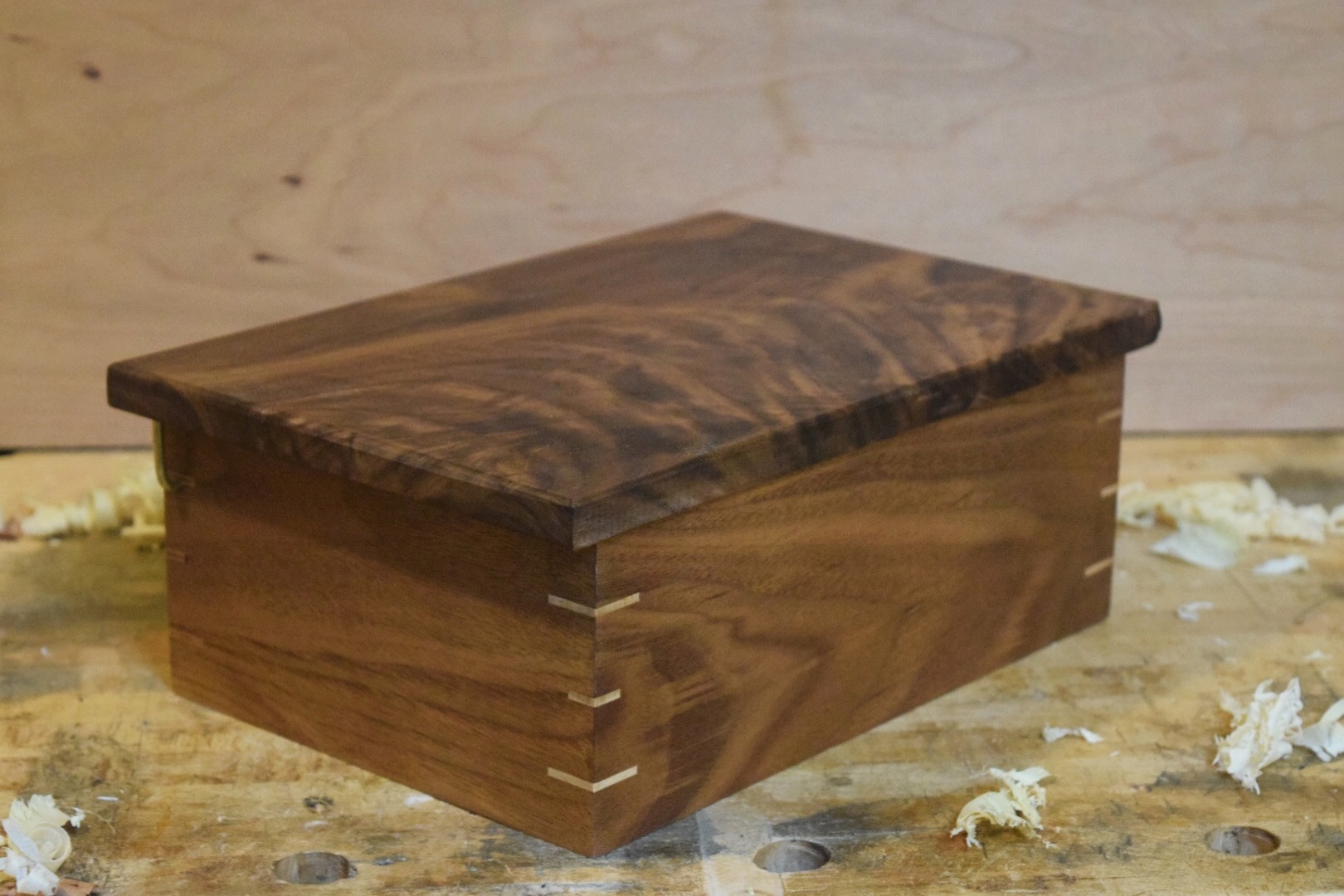 Walnut Jewelry Box