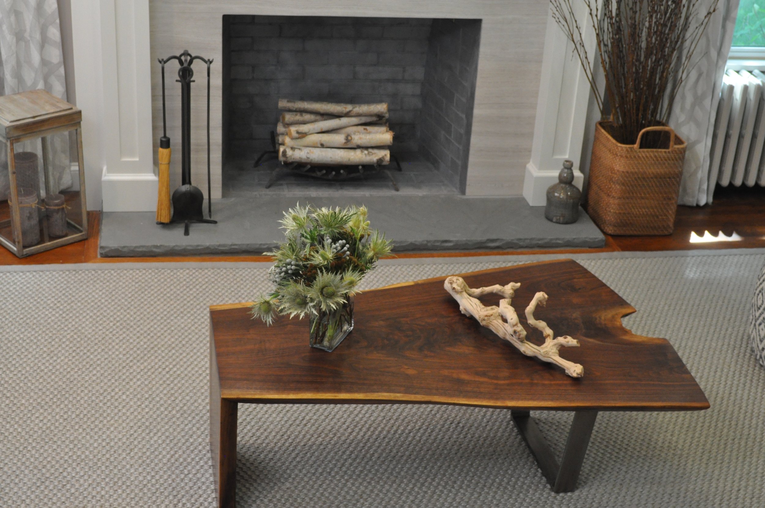 Live Edge Walnut Coffee Table