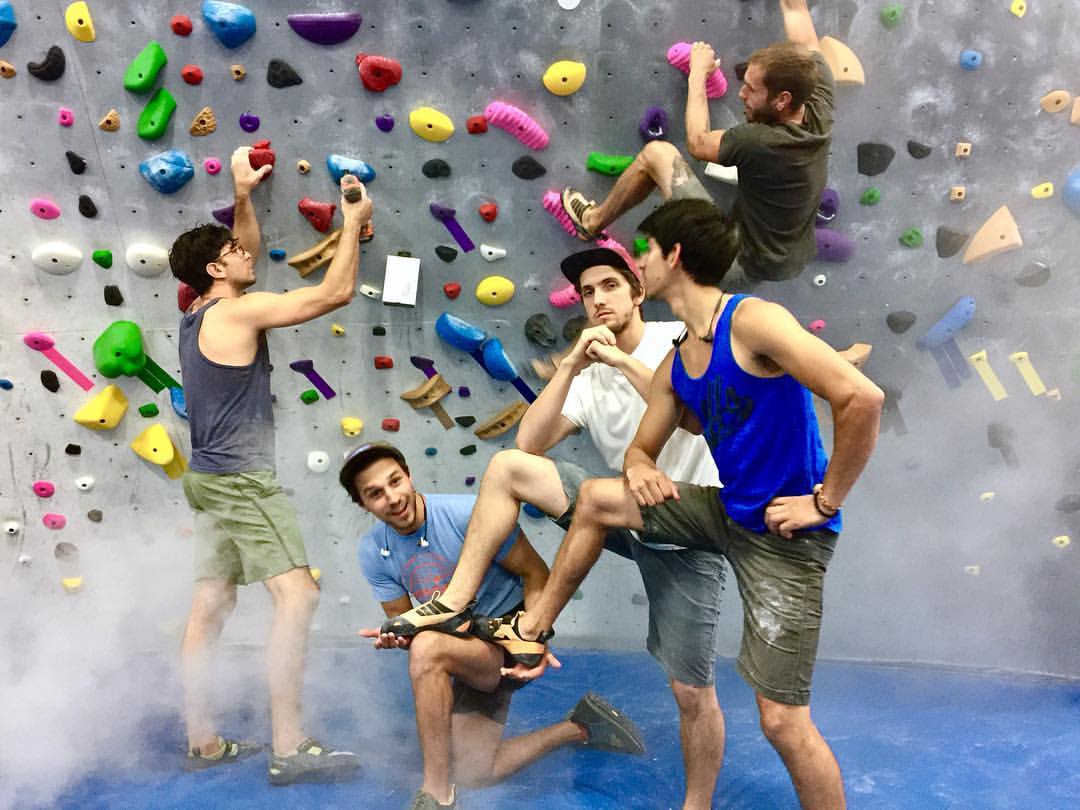 Our setters teamed up with SCARPA to take their forerunning skills to the next level! Also we got a smoke machine...