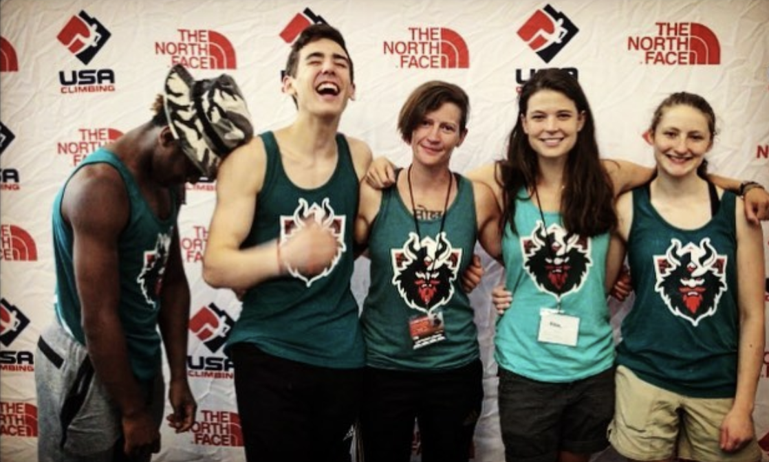 Some of our Vikings at Nationals // Photo via Instagram