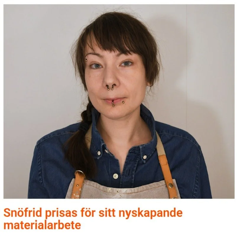 S&aring; v&auml;ldigt mycket tack till Swedbank &Auml;garstiftelse Norrland f&ouml;r att jag har tilldelats Kulturstipendium 2025 f&ouml;r V&auml;sternorrland! Det g&ouml;r mej otroligt glad, hedrad, peppad, lugnad och framf&ouml;rallt tacksam.

Inf&