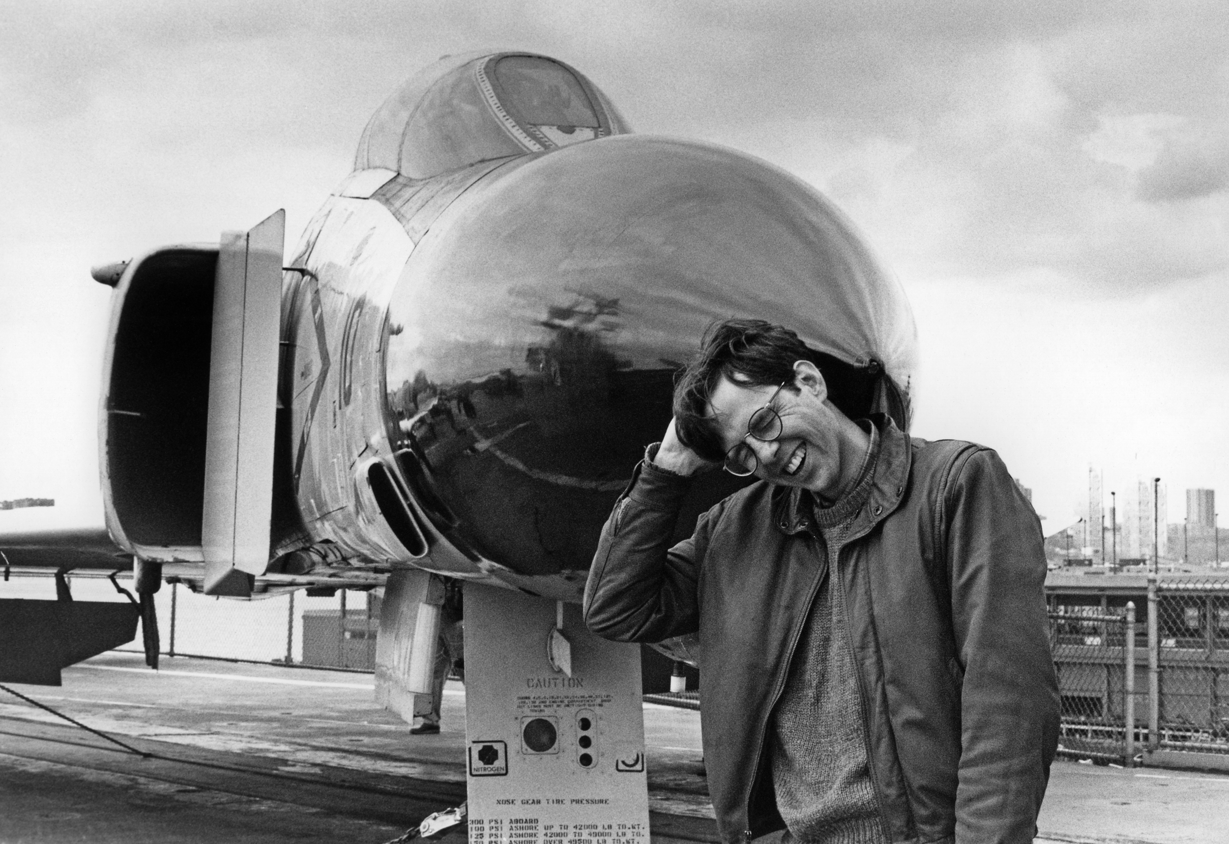 Fred on the Intrepid , 1983
