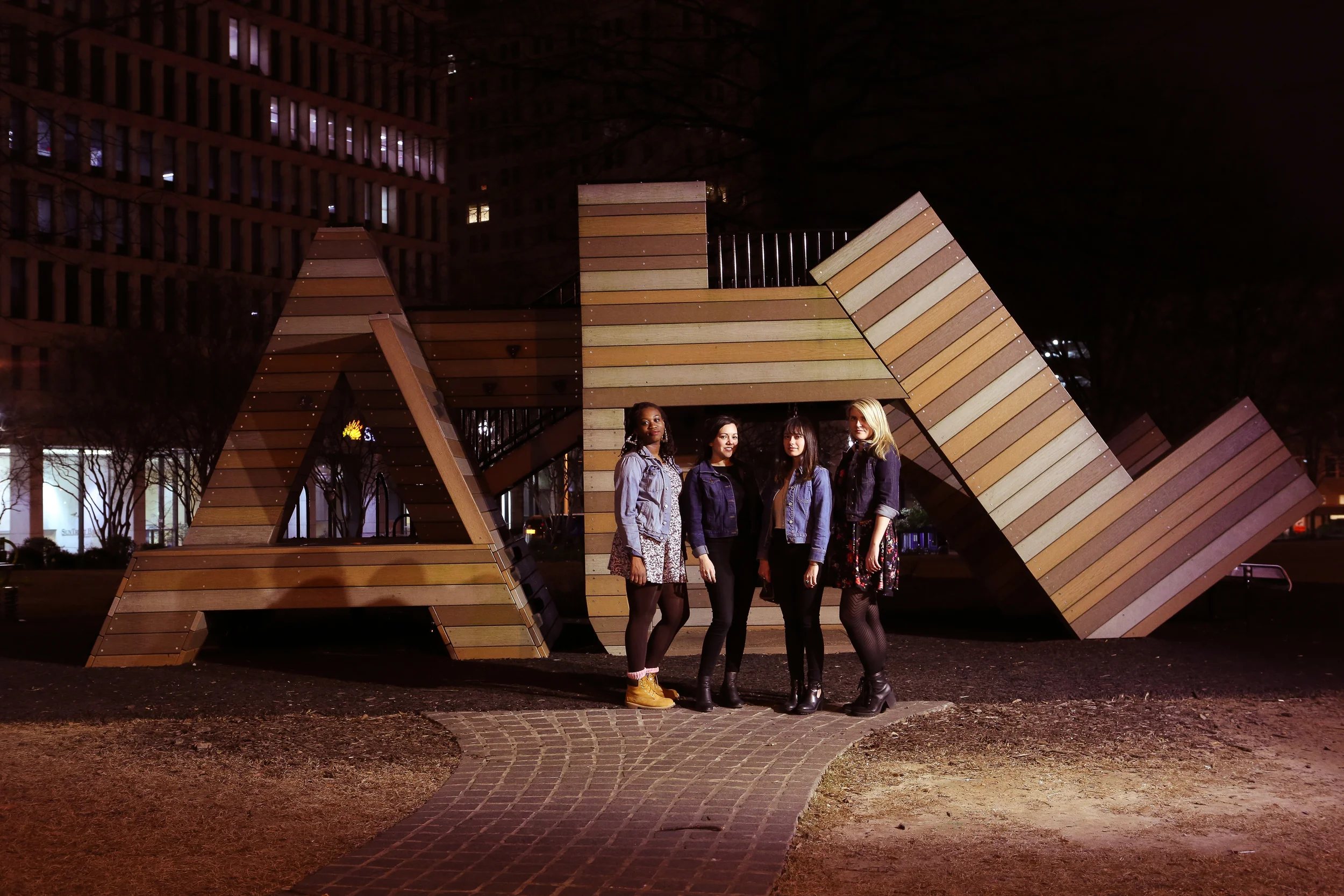 Alex James, Kristy Breneman, Christina Humphrey, Alyssa Armand