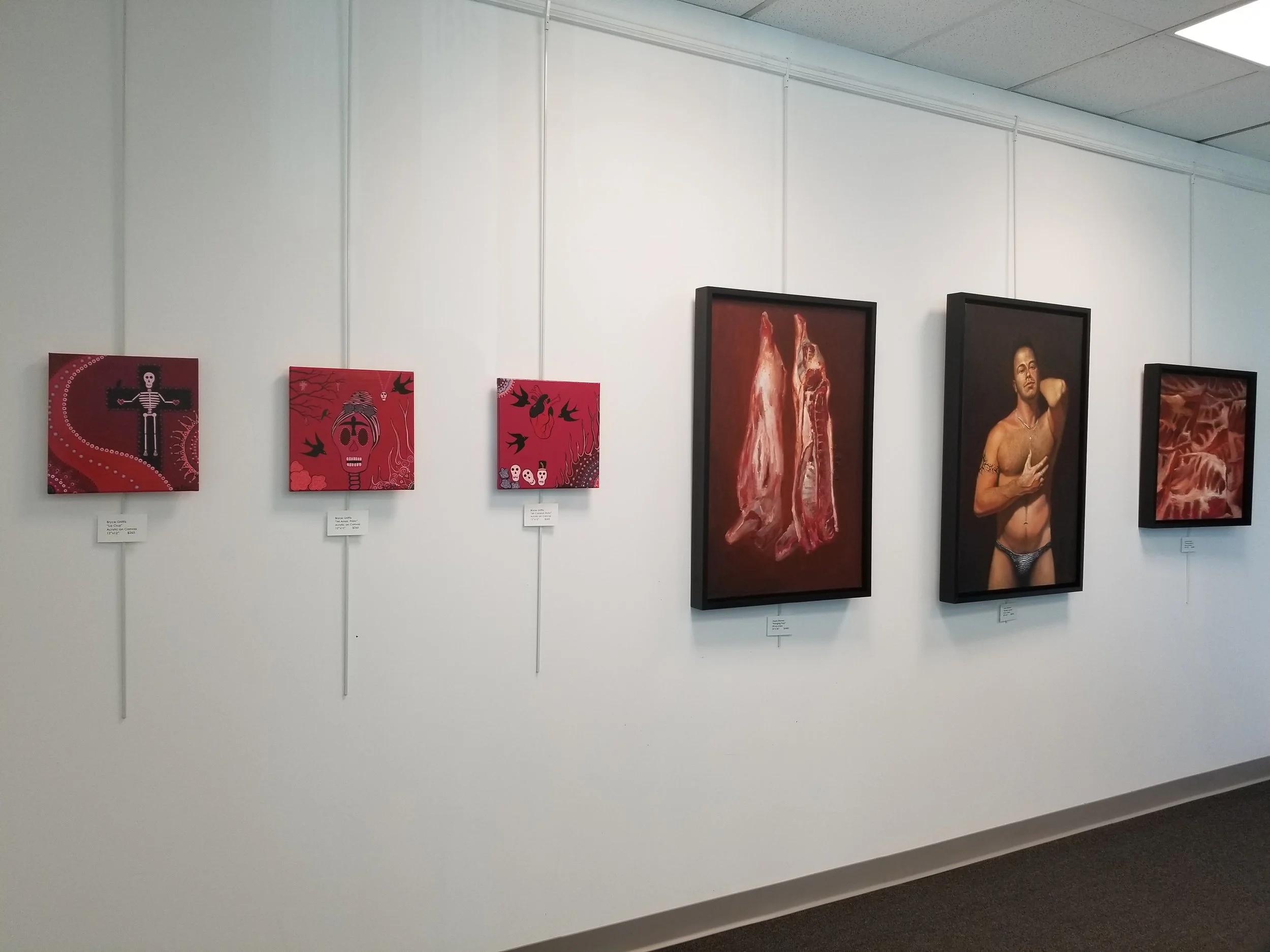 R O Y G B I V - a recent exhibit held by the Savannah LGBT Center