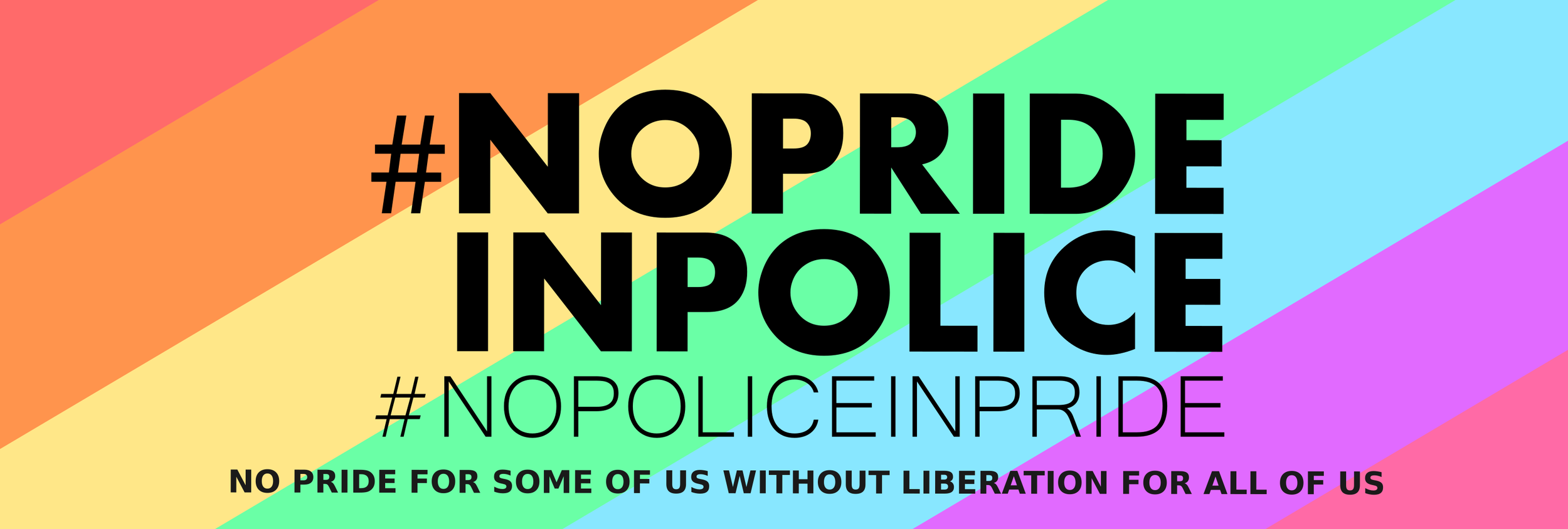 Via "no pride in police' facebook page