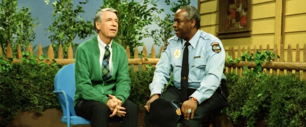 Fred Rogers and François Clemmons